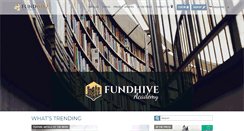 Desktop Screenshot of fundhive.com